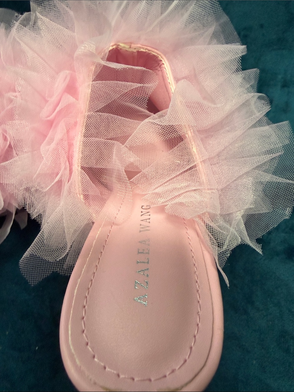 Azalea Wang Pink Tulle Pointed-Toe - Picture 5 of 5